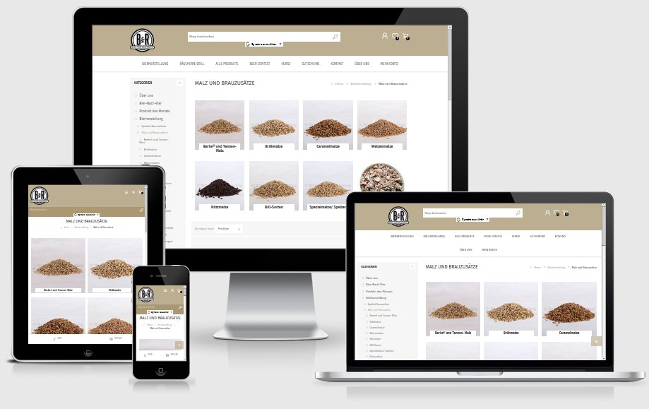 Screenshot Brau- und Rauchshop